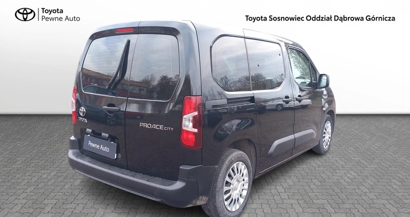 Toyota Proace City Verso cena 65900 przebieg: 114000, rok produkcji 2020 z Sobótka małe 121